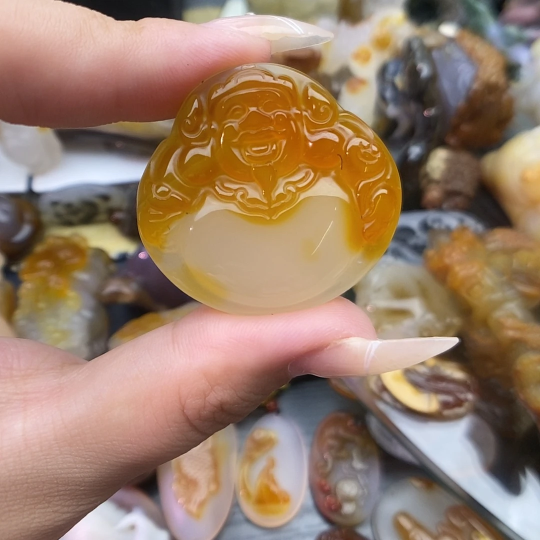 玛瑙/玉髓未镶嵌颈饰