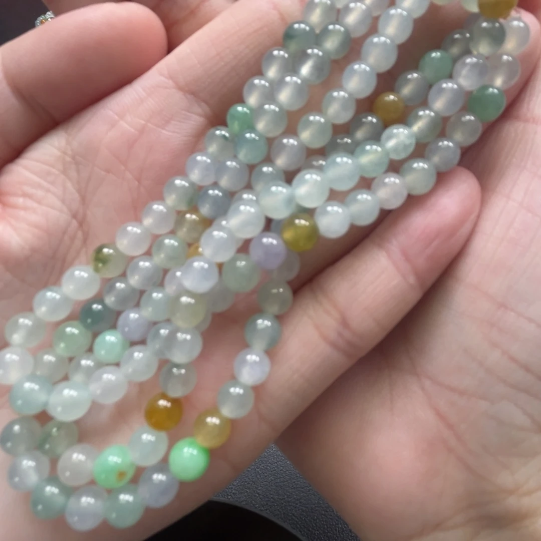 翡翠未镶嵌颈饰缅甸翡翠