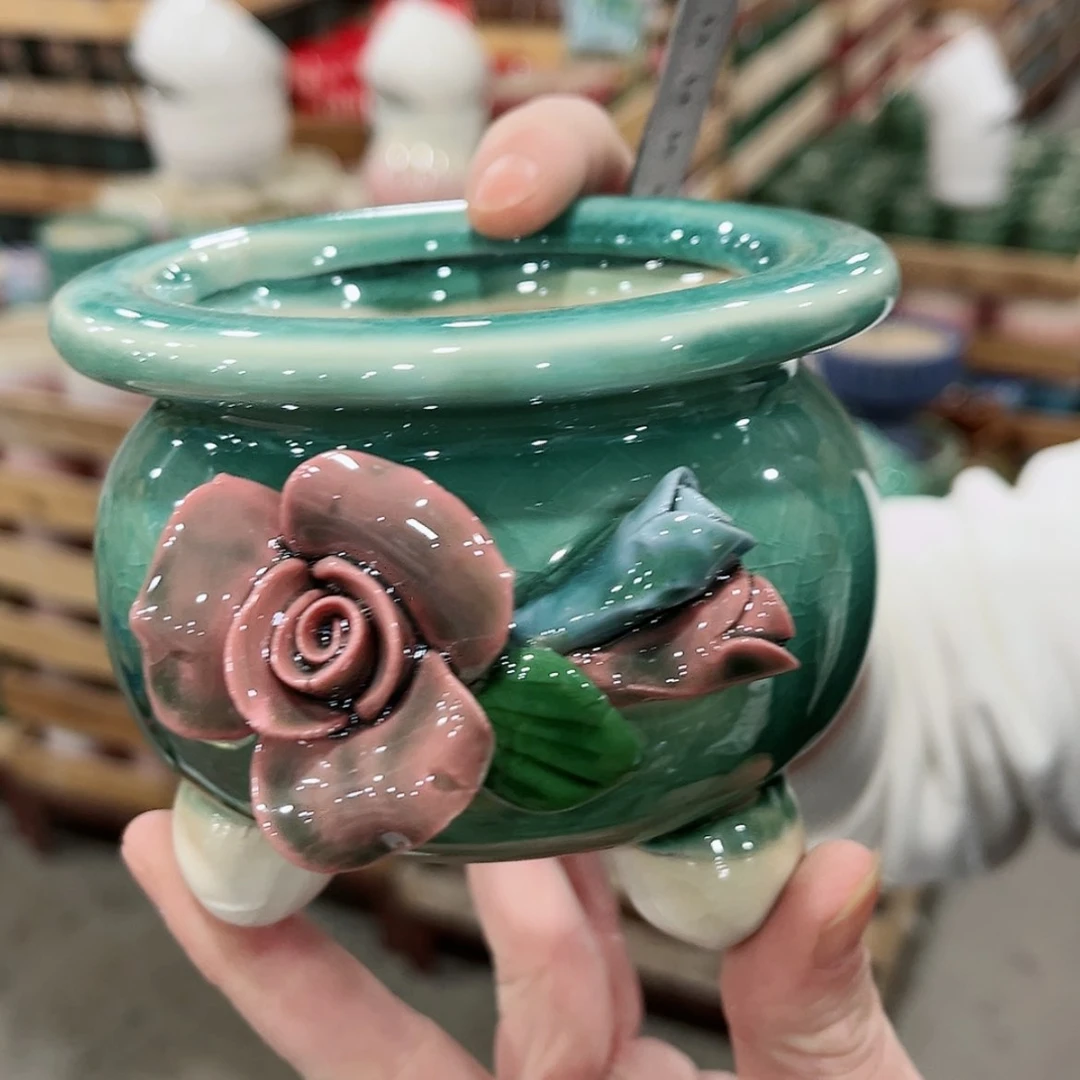 【闪购商品】陶瓷陶瓷多肉植物花盆