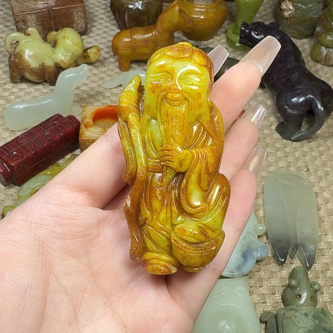 白玉菩提吊坠挂件