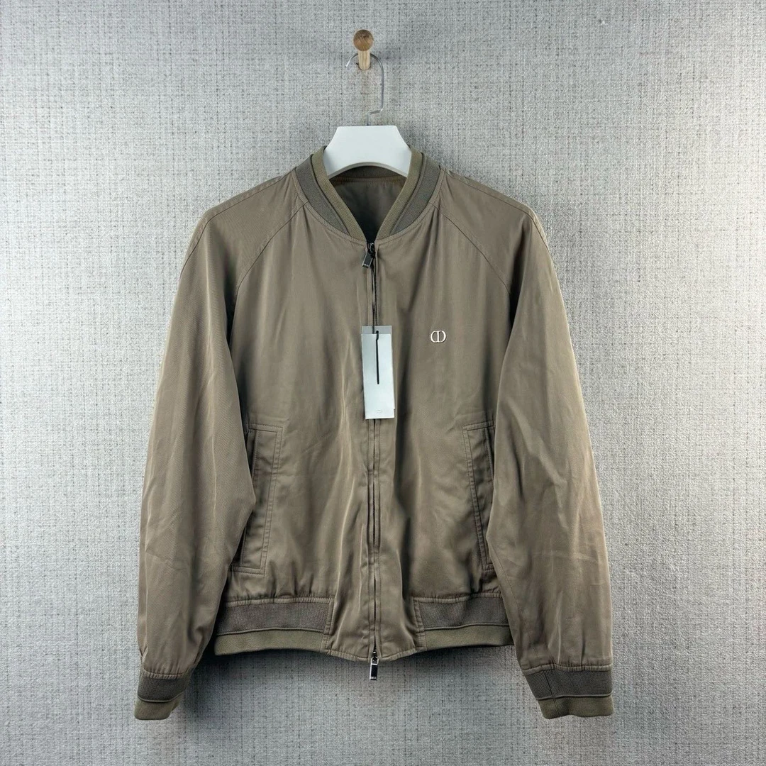 99新 DIOR/迪奥 CD金属logo棒球服夹克外套/尺码52/编号9089