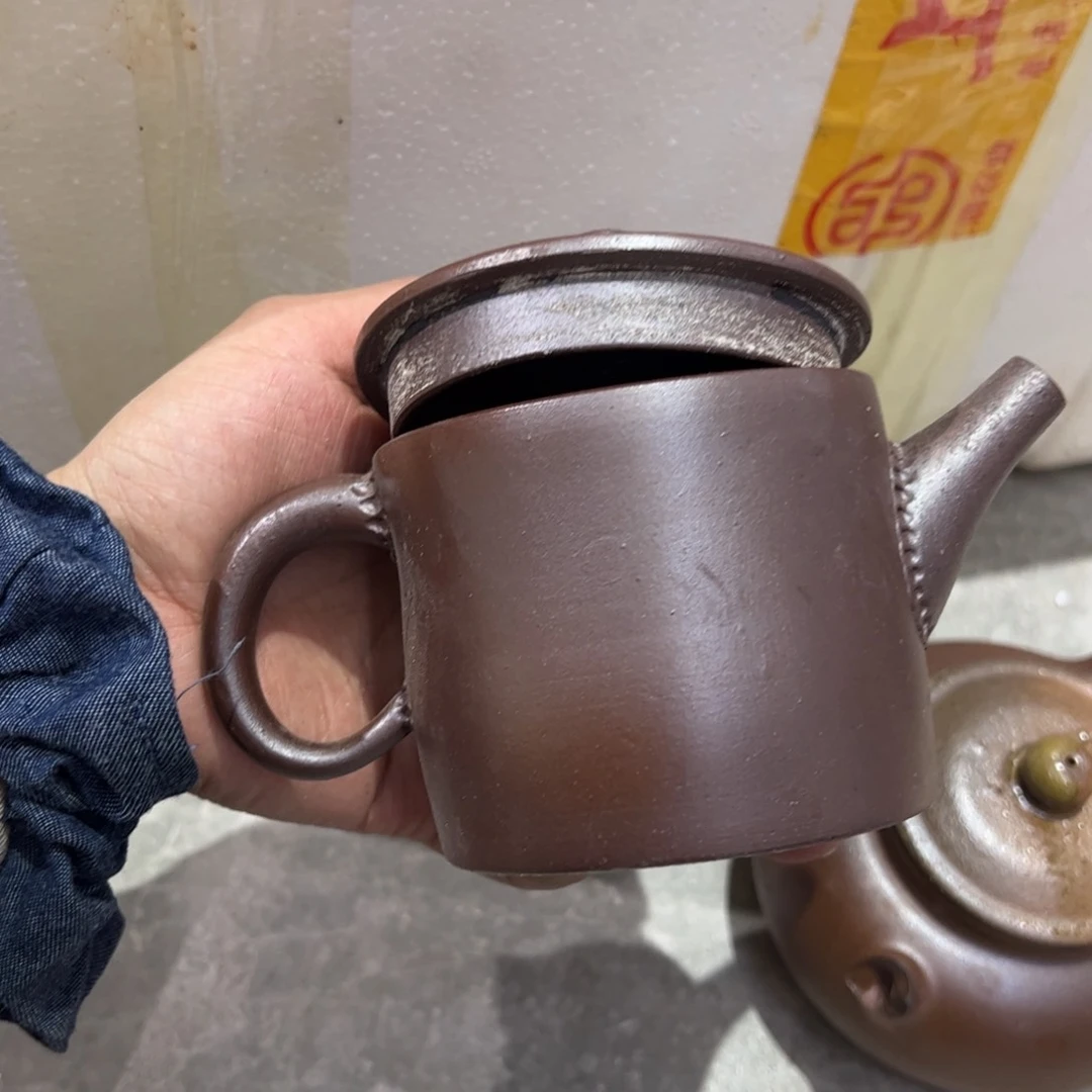 贵台龙窑柴烧茶壶230