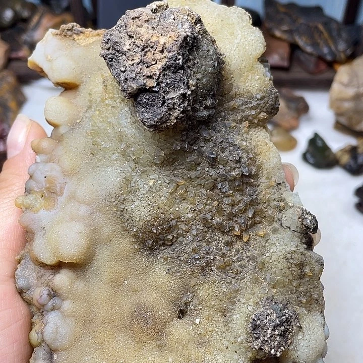 石材戈壁牧民美石原石