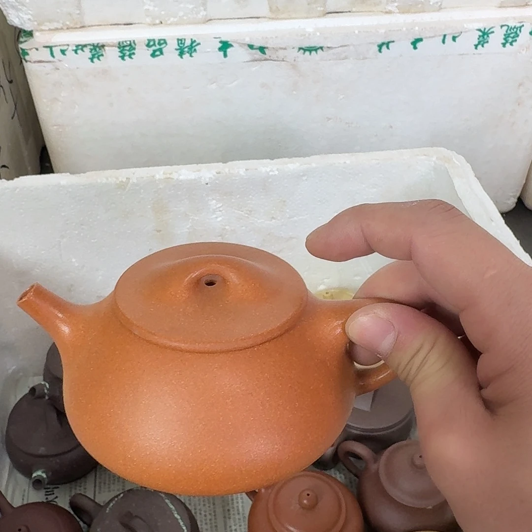 茶壶紫砂微瑕金砂大景舟