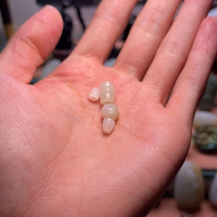 和田玉（白玉）颈饰未镶嵌?****?