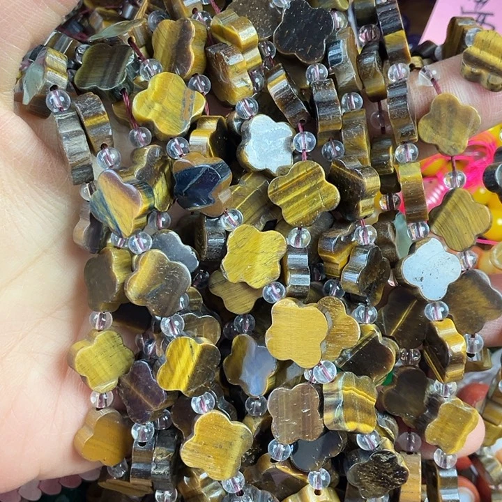 查罗石算珠合金卡13四叶草一条