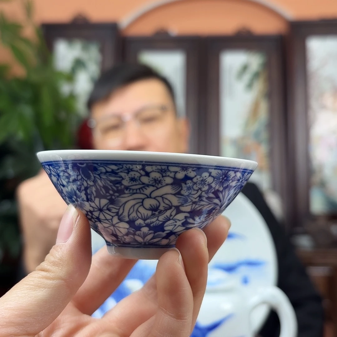 陶摆件景德镇陶瓷手工杯子