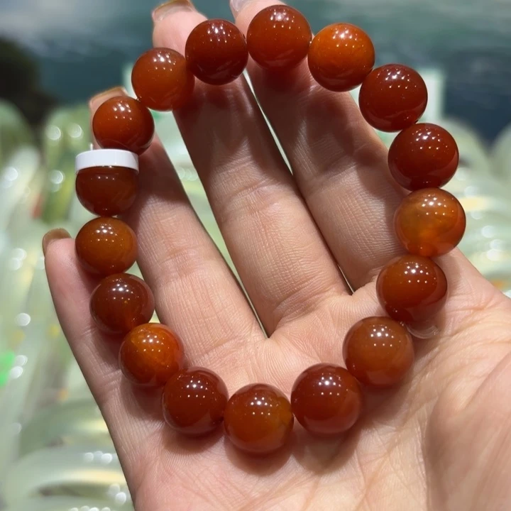 未镶嵌岫玉手镯天然