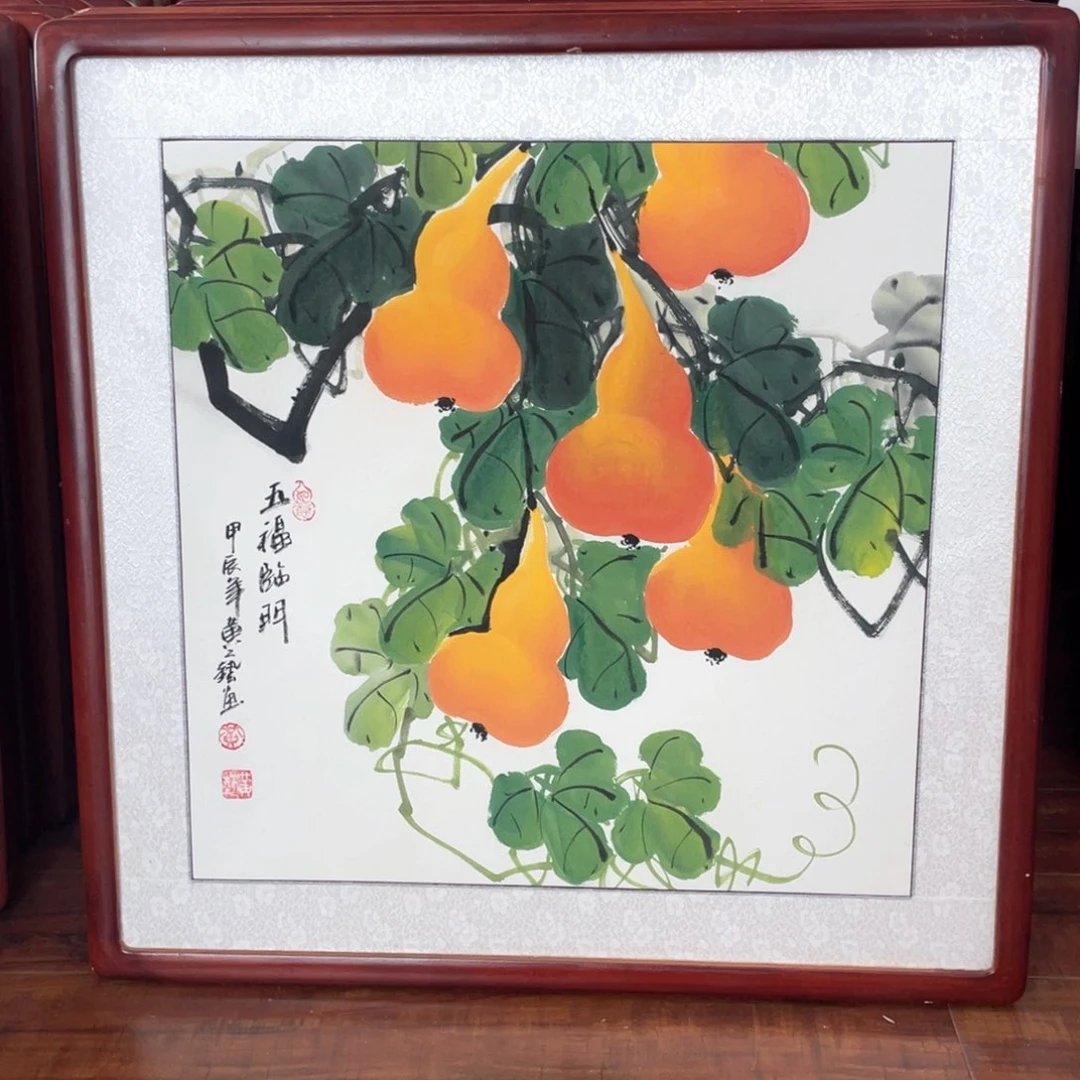 国画带框尺寸63*63厘米