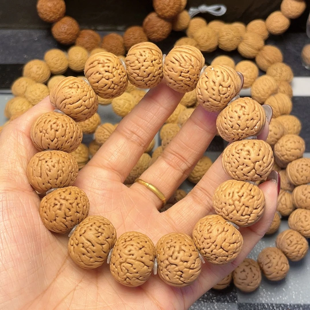 桃核手串20磨盘手串