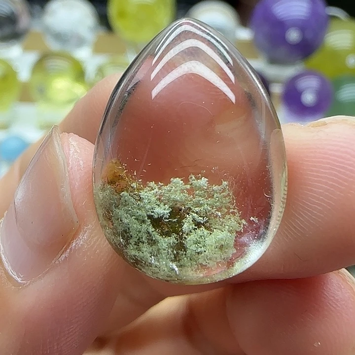 未镶嵌珠宝半成品水晶高22.7mm