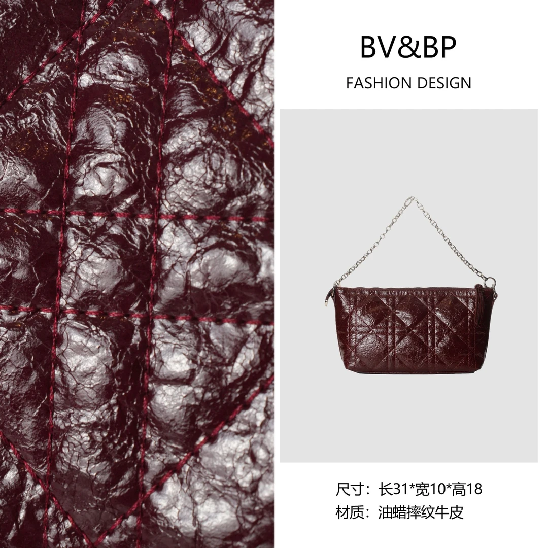 BV&BP· 原创设计 真皮高定单肩斜跨包