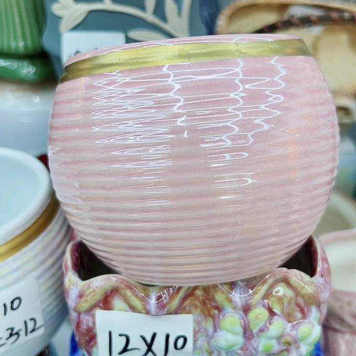 有孔，满10元发货多肉陶瓷花盆