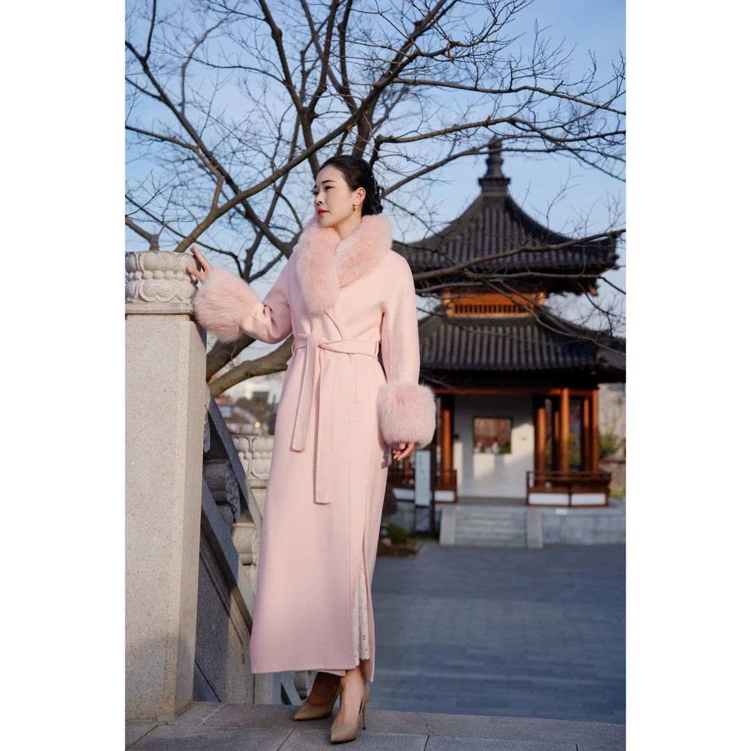 傲雪  新中式国风大衣高端气质时尚高品质 大衣