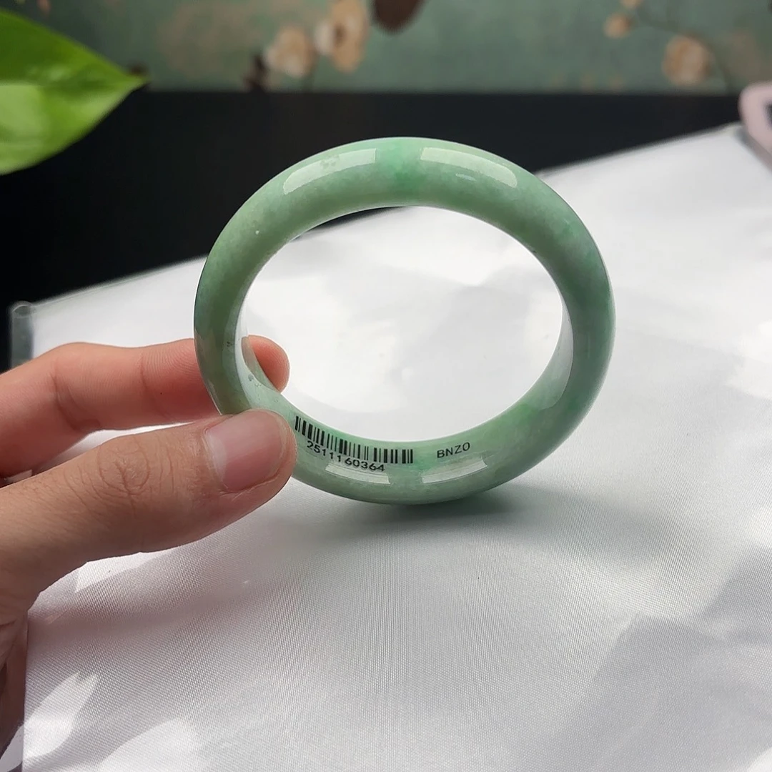 翡翠未镶嵌手镯5859 x5 41