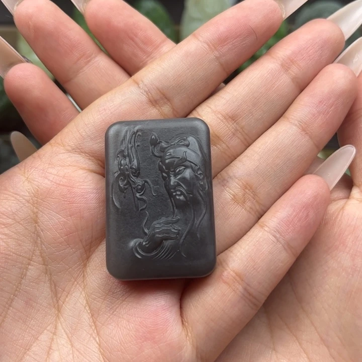 和田玉未镶嵌挂件浩**气