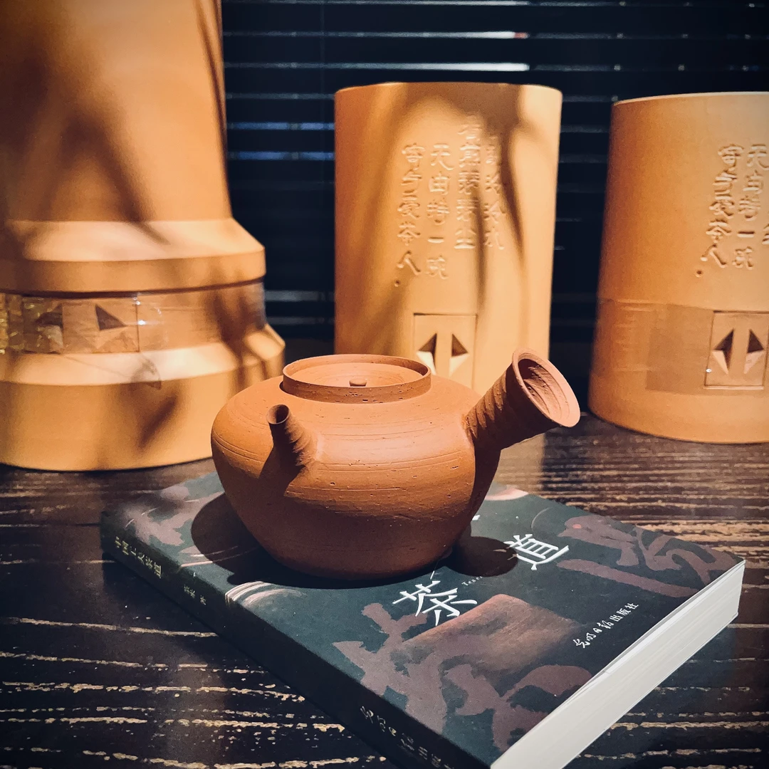 【云山茶语】红泥调砂砂铫潮州工夫茶煮茶壶容量450cc左右