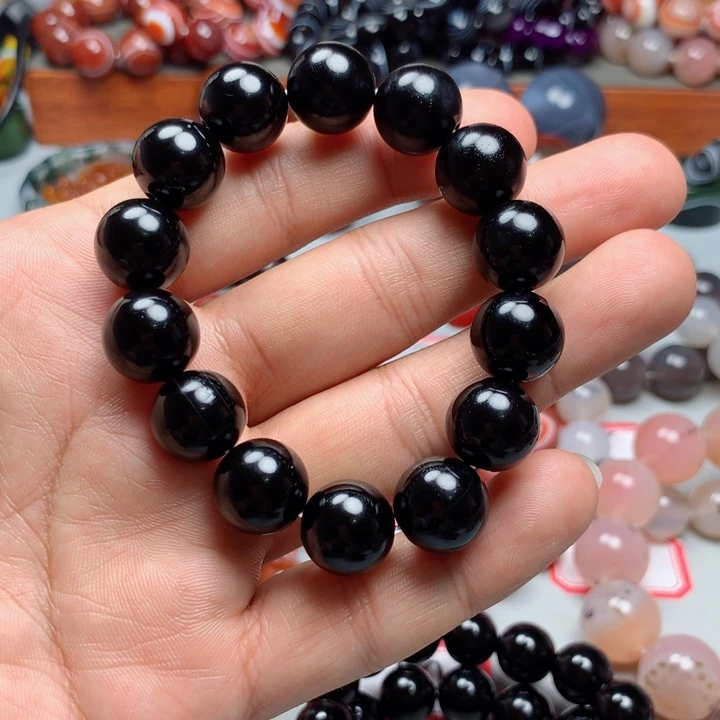 未镶嵌手链玛瑙/玉髓巴*月