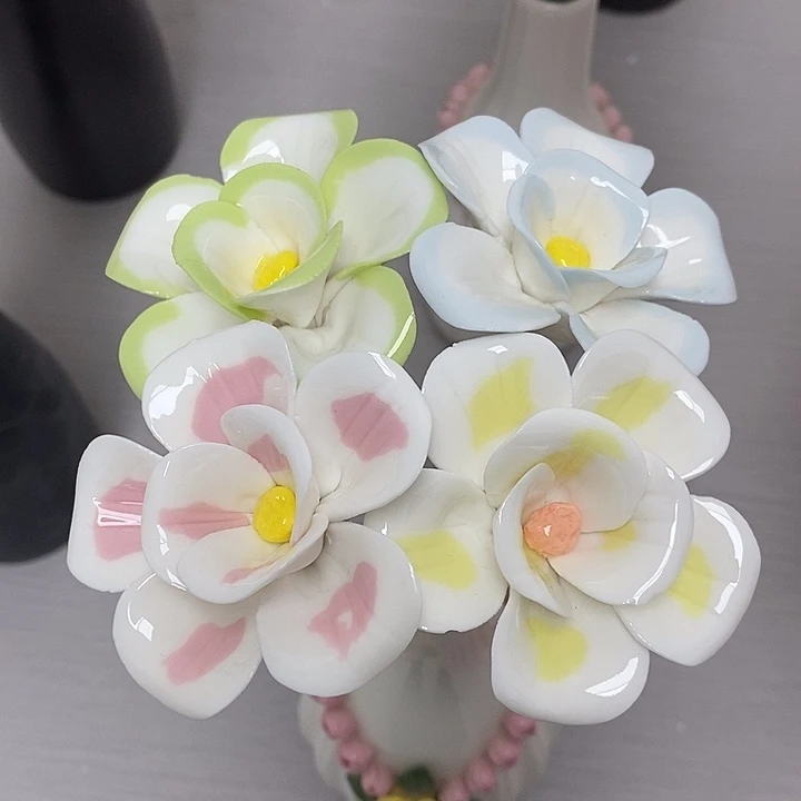 陶瓷陶瓷材料加工4朵