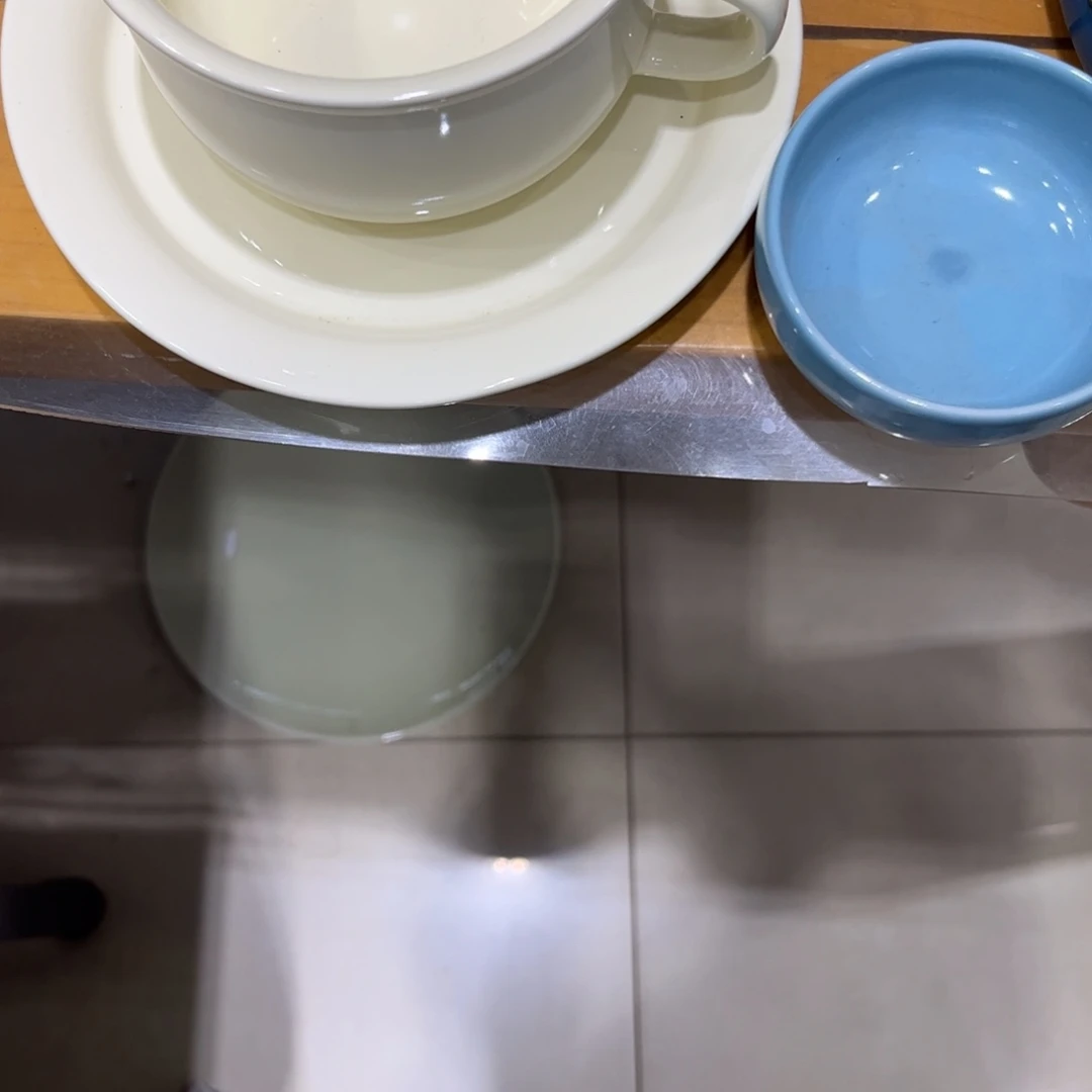 瓷景德镇粗陶复盘碗微瑕