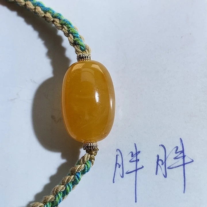 琥珀颈饰未镶嵌琥珀蜜蜡