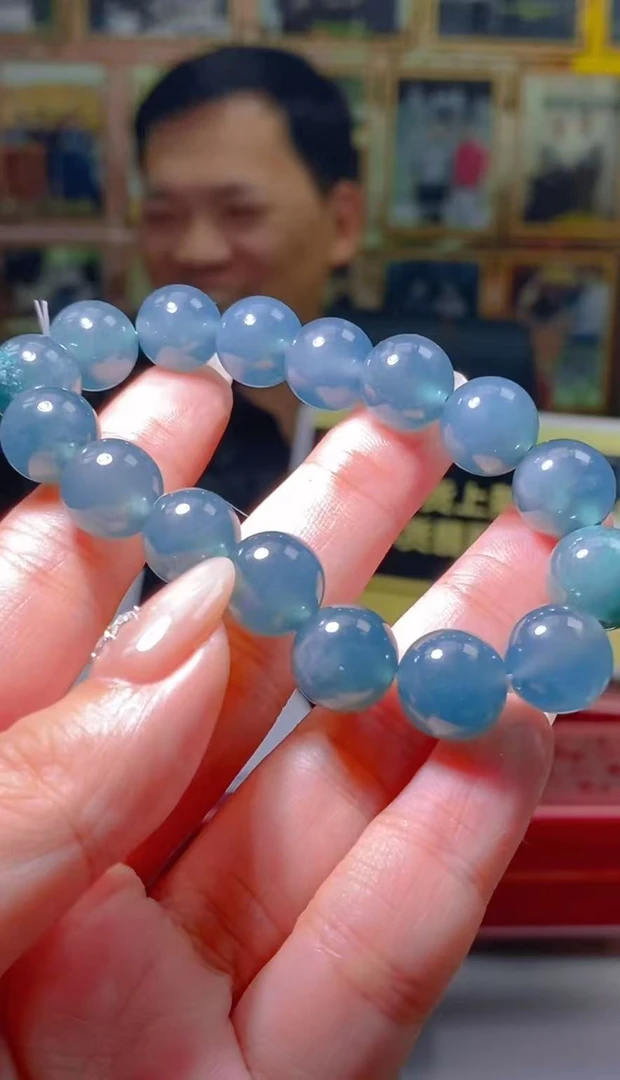 翡翠A货时尚百搭手串GS-70067 GS-MH-01