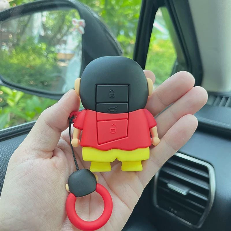 卡通蜡笔小新本田雅阁可爱汽车钥匙套思域冠道皓影凌派飞度