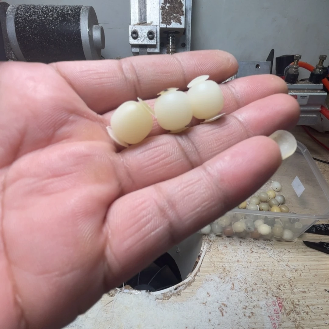 拾***月菩提根手串一条奶白