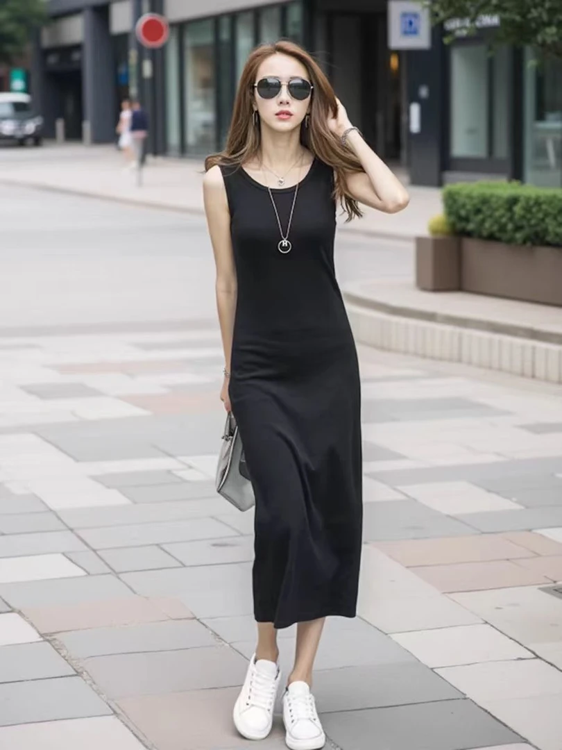 3796无袖新款连衣裙