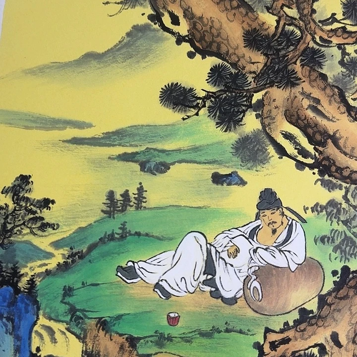 国画雨荷老师书画作品