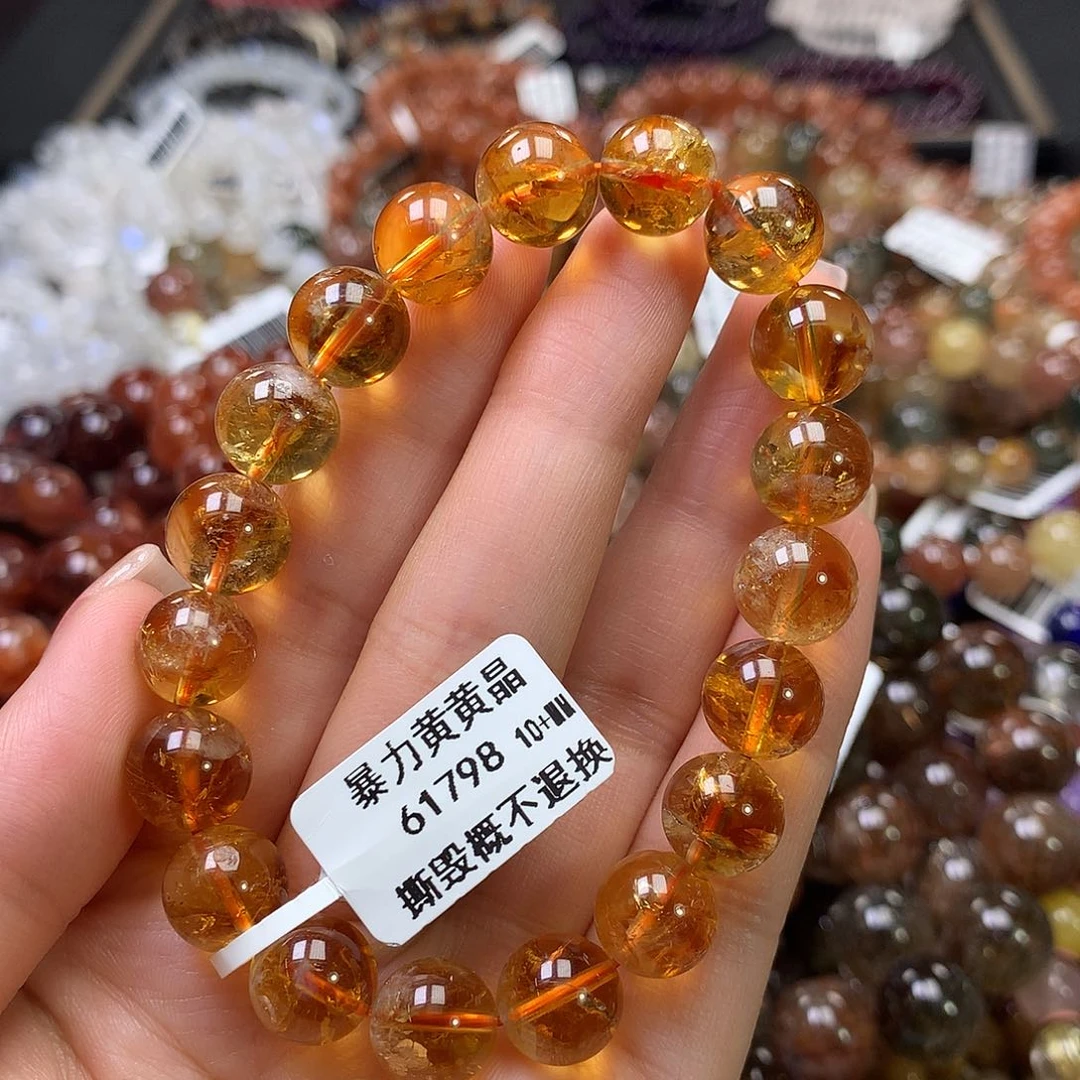 水晶手链未镶嵌，