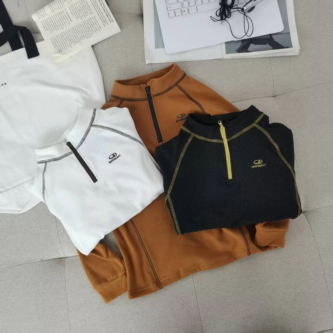 儿童德绒打底衫2025秋冬新款男童半高领保暖上衣男孩冬季内搭t恤