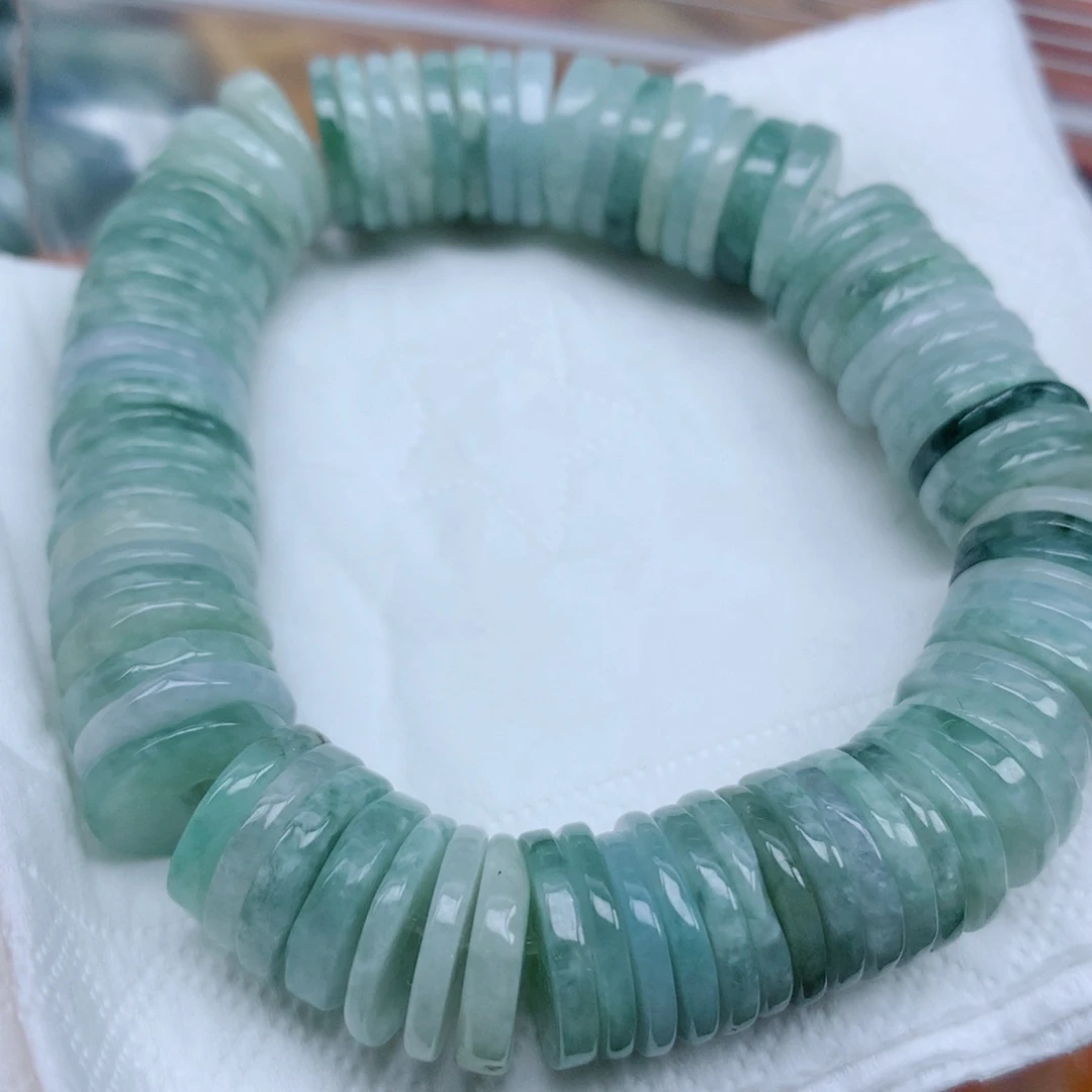 翡翠未镶嵌项链珠子球