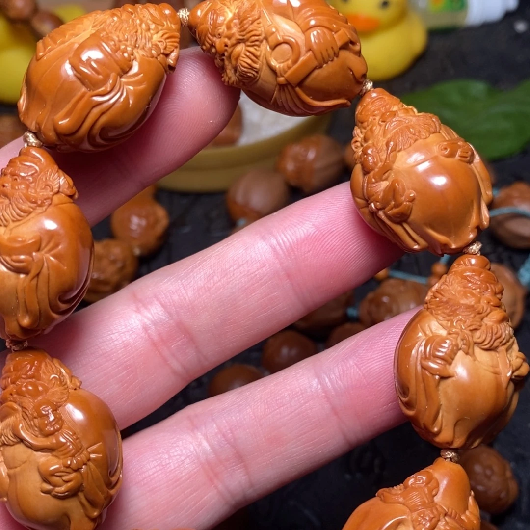 千***苦手串/手链橄榄核橄榄核钟馗