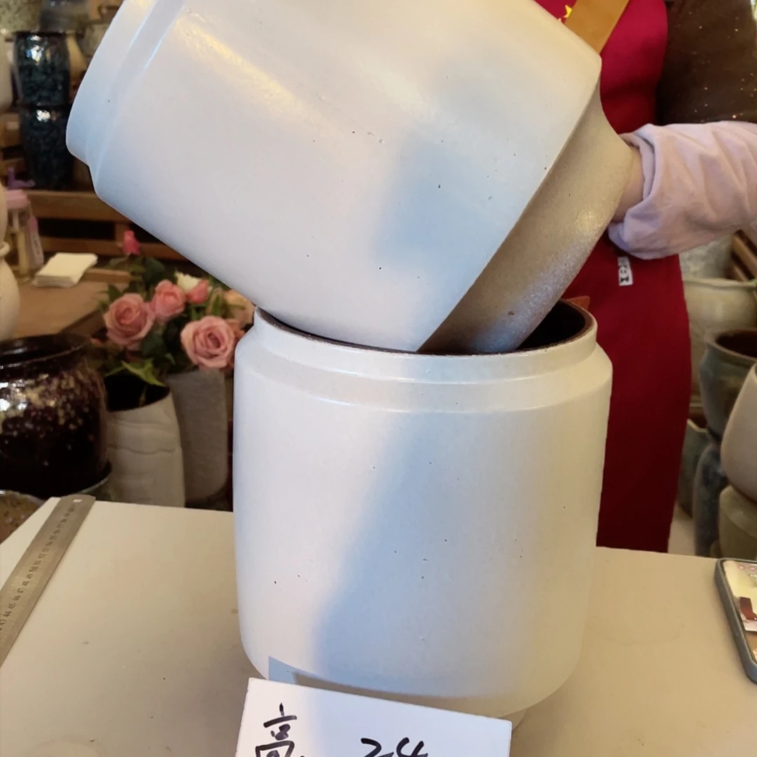 紫砂花盆高度24口径18