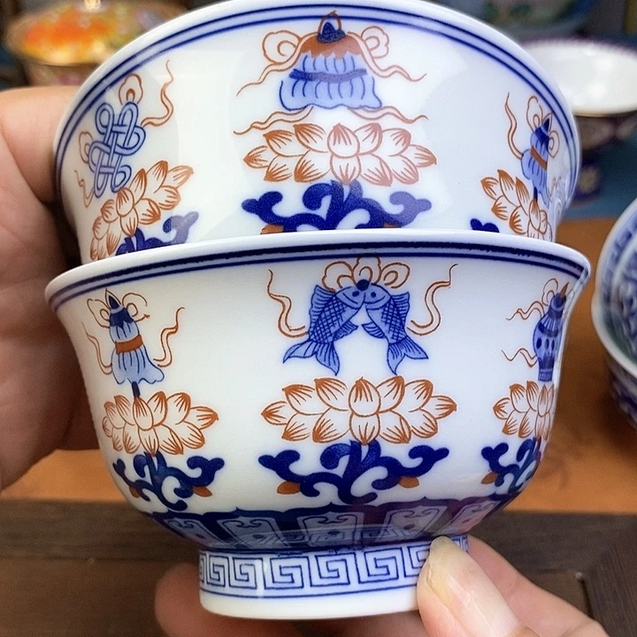 景德镇陶瓷藏式茶碗