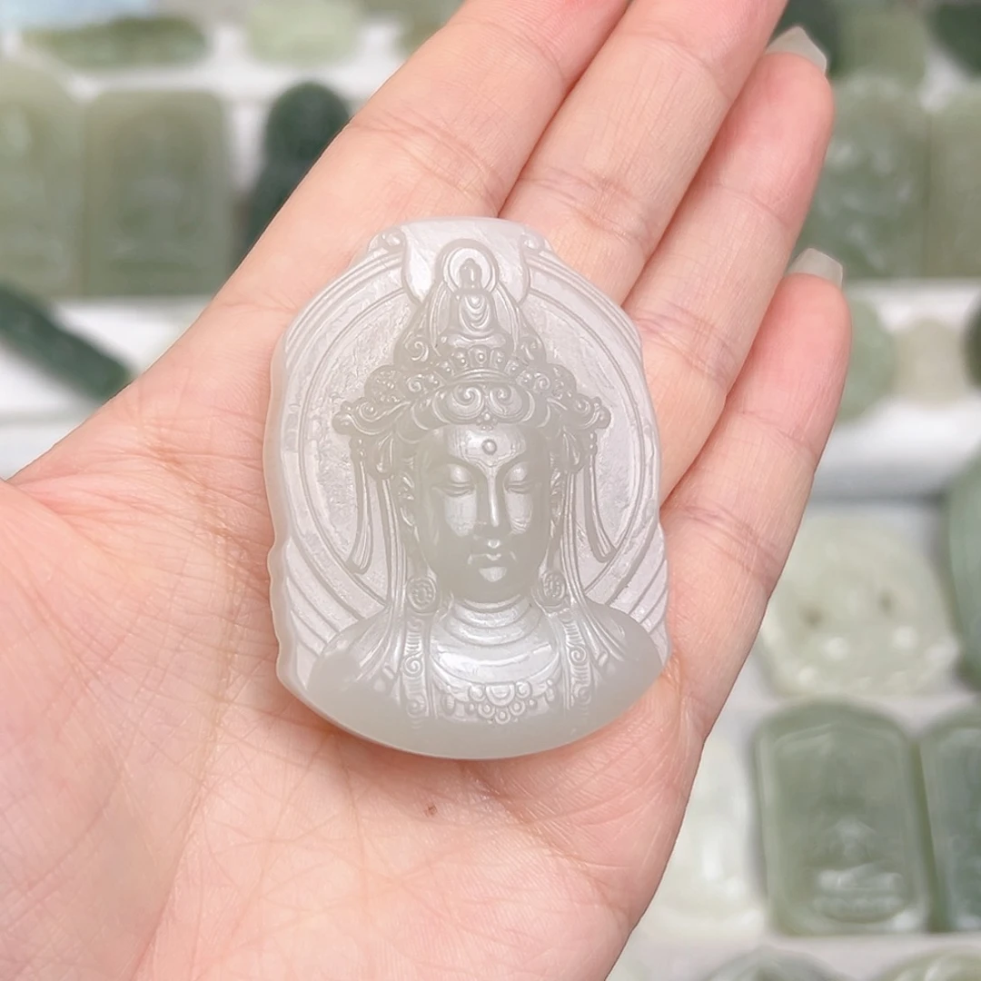 颈饰未镶嵌和田玉