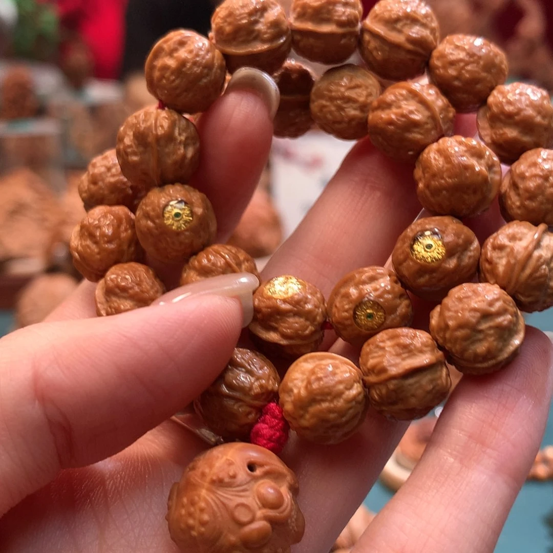 猴头核桃手串—————————-