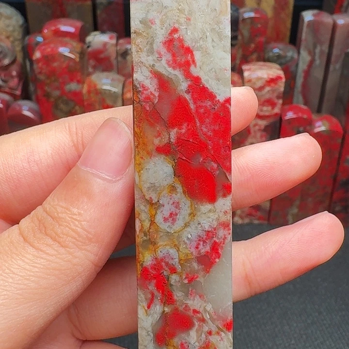 昌化石印石精品昌化鸡血石