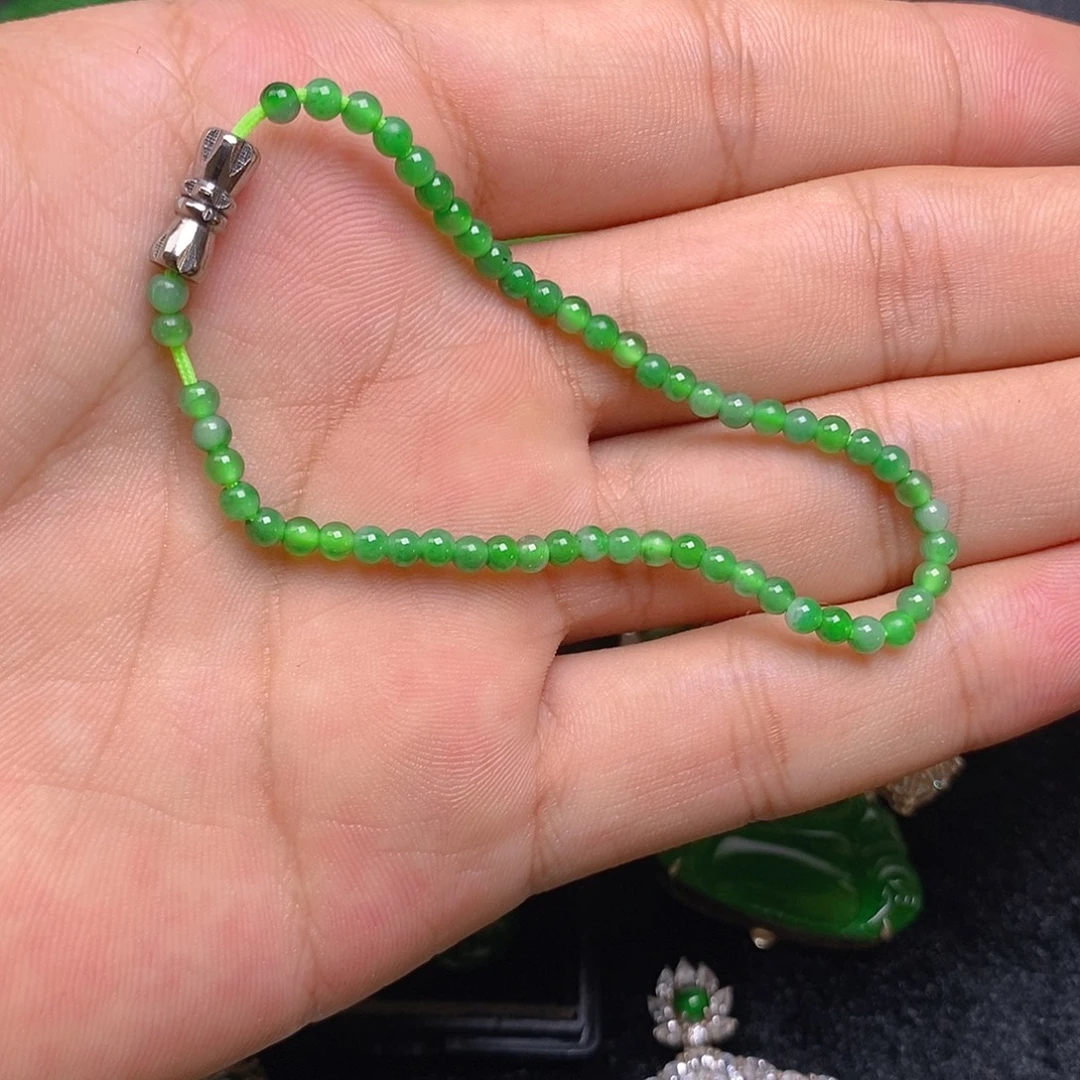 未镶嵌手链翡翠手链