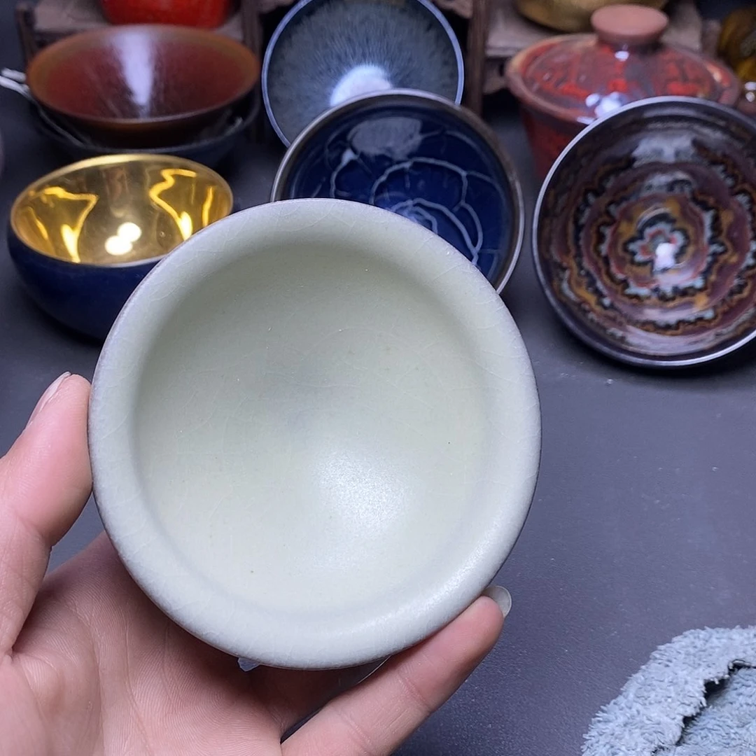 茶盏有瑕介意勿拍495
