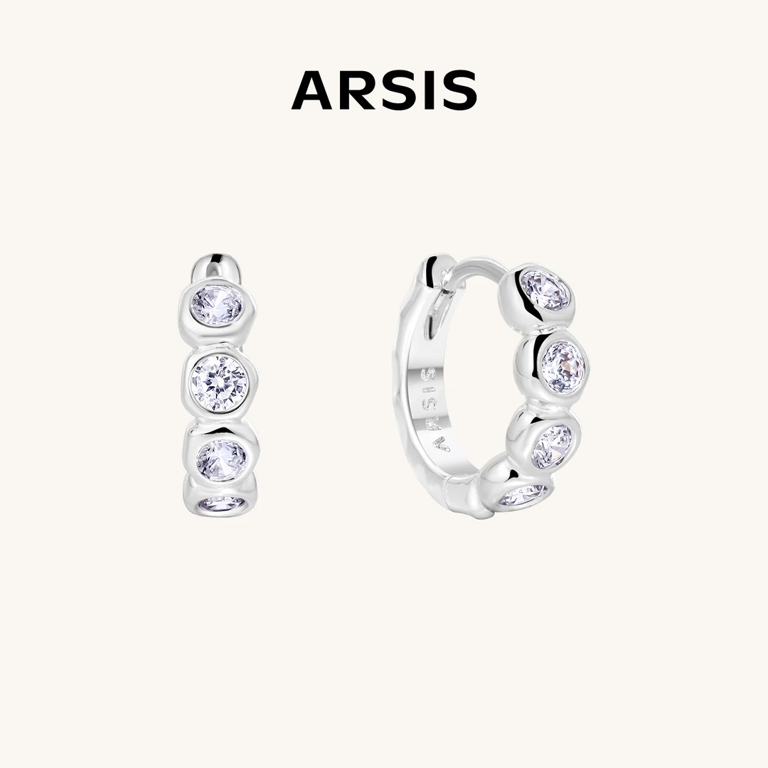 ARSIS【新款】流光系列泡泡小耳圈