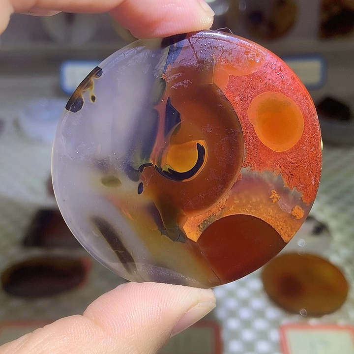 玛瑙/玉髓未镶嵌颈饰