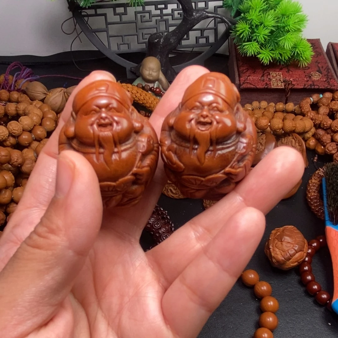 菩提籽类橄榄核雕刻手串手链项链吊坠