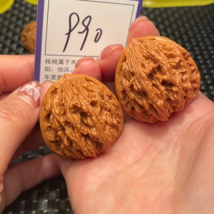 文玩核桃把件39虎头990
