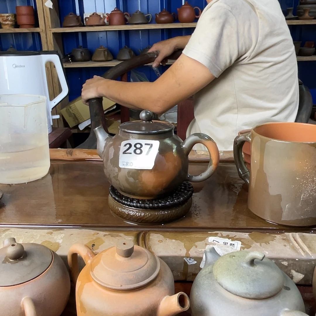 广西钦安龙窑坭兴陶柴烧