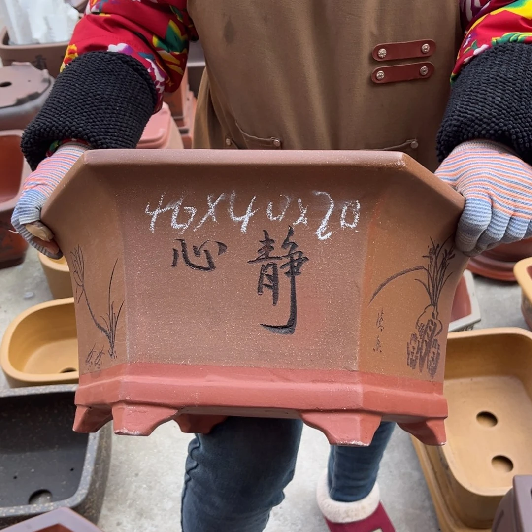 紫砂花盆盆景艺术