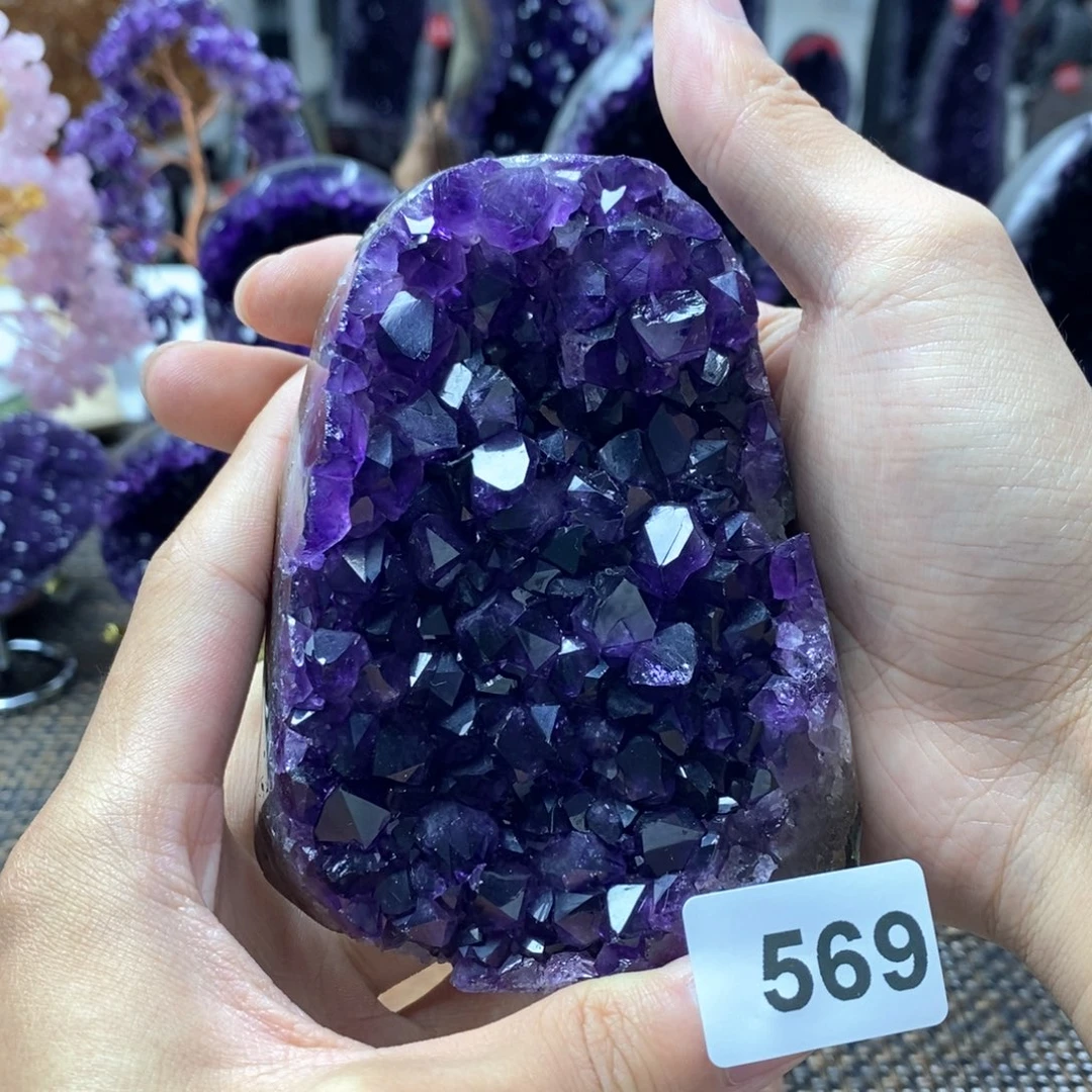 未镶嵌大型摆件（非配饰）紫晶