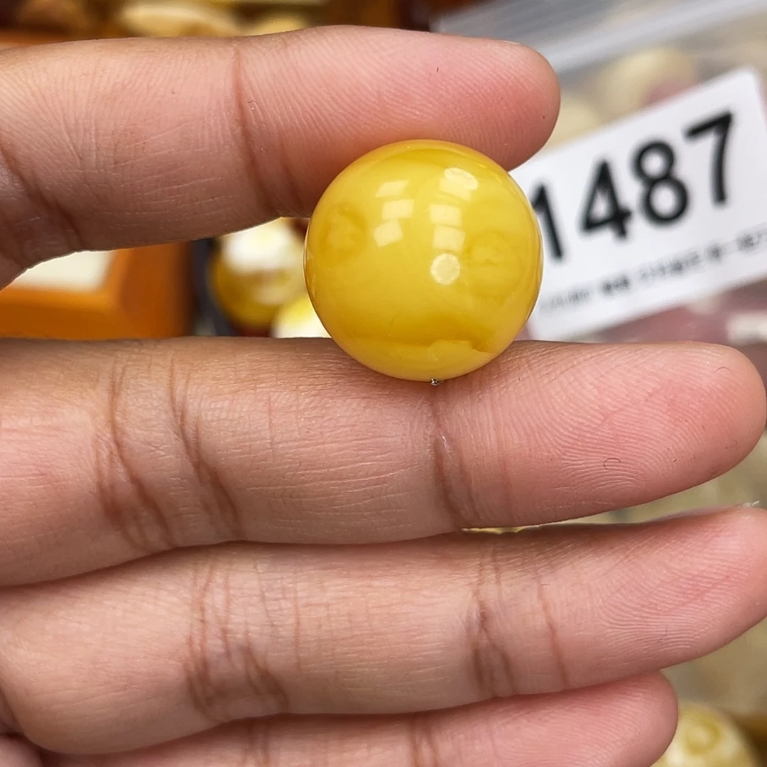 蜜蜡未镶嵌珠宝奇石沙眼19