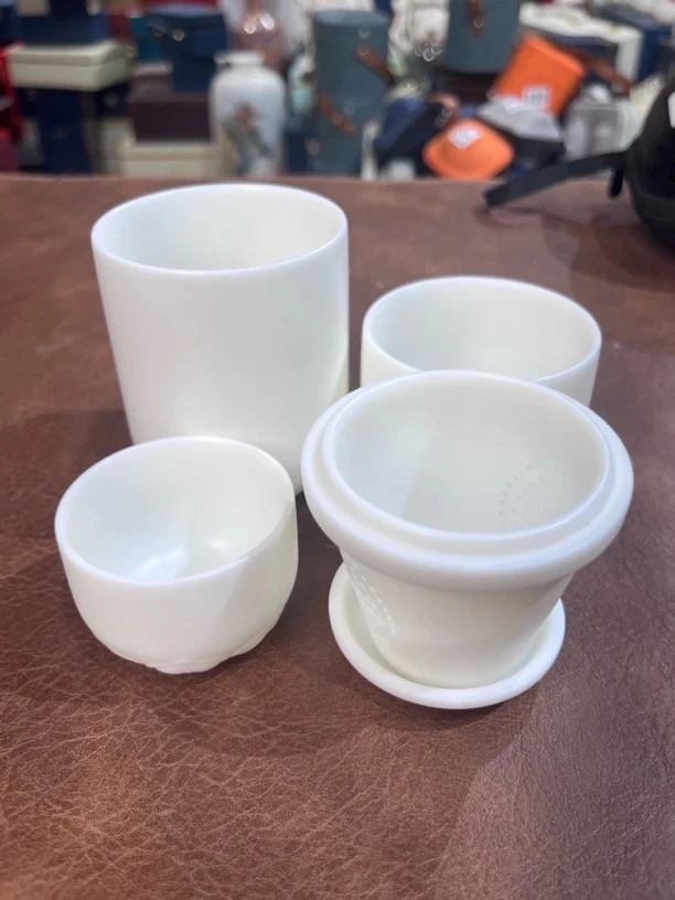 五福同心杯陶瓷旅行茶具